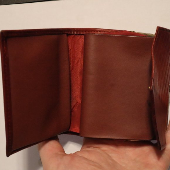 Princess Gardner - Genuine Lambskin - Wallet, Coin, Cardholder - Red - Picture 8 of 13